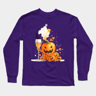 Halloween Pumpkin Party Long Sleeve T-Shirt